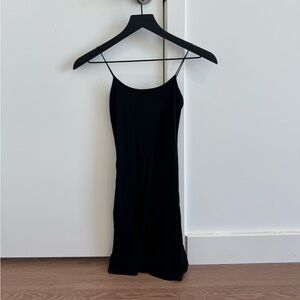 Wilfred Black Slip Dress